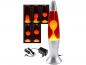 Preview: ChiliTec Lavalampe "CTL-ROGE LED" 40cm Wasser: Rot, Wachs: Gelb, Body: Silber