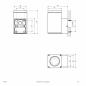 Preview: EVN Wandanbau Leuchte 1-flg anthrazit IP54 GU10