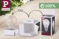 Preview: Paulmann 50125 LED Zigbee Kerze 5,5W wie 35W warmweißes Licht 2700K matt dimmbar E14