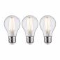 Preview: Paulmann 5080 3xLED Filament Vintage LAMPEN E27 2700K klar dimmbar 9W wie 75W warmes Licht