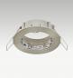 Preview: EVN 511013 Deckeneinbauleuchte Chrom satiniert ohne Fassung Einbaudurchmesser 62 mm