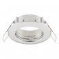 Preview: EVN 514011 Deckeneinbauleuchte Chrom ohne Fassung Einbaudurchmesser 65 mm