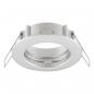 Preview: EVN 514014 Deckeneinbauleuchte Chrom ohne Fassung Einbaudurchmesser 65 mm