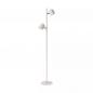 Preview: Lucide SKANSKA LED Stehlampe 2x5W 3000K 3-StepDim Weiß Modern Metall