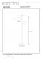 Preview: Lucide SKANSKA LED Stehlampe 2x5W 3000K 3-StepDim Schwarz Metall