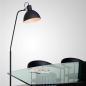 Preview: Lucide Stehlampe SHADI – Stehleuchte mit Leselampe & Schwenkarm Schwarz