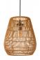Preview: Lucide NERIDA Pendelleuchte Rattan IP44 Outdoor Ø35 cm