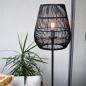 Preview: Lucide NERIDA Stehlampe Innen/Außen IP44 Schwarz E27
