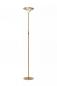 Preview: Lucide CELESTE LED Stehlampe Ø28 cm 21W 2700K Schwarz dimmbar Touch