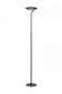 Preview: Lucide CELESTE LED Stehlampe Ø28 cm 21W 2700K Schwarz dimmbar Touch