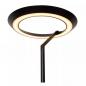 Preview: Lucide CELESTE LED Stehlampe Ø28 cm 21W 2700K Schwarz dimmbar Touch