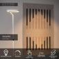 Preview: Lucide CELESTE LED Stehlampe Ø28 cm 21W 2700K dimmbar Weiß 174 cm