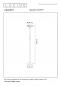 Preview: Lucide CELESTE LED Stehlampe Ø28 cm 21W 2700K dimmbar Weiß 174 cm