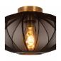 Preview: Lucide CORINA Deckenleuchte Ø40cm 1xE27 Schwarz