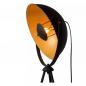 Preview: Lucide Stehlampe ALVARO – Vintage Stehleuchte mit Dreibein & Gold-Innenfarbe