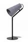 Preview: Lucide BENSEN Tischlampe E14 Grau Filz Japandi Leselampe modern