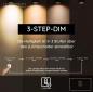 Preview: Lucide PINGI Akku-Stehlampe LED Outdoor IP44 Taupe 3-Stufen-Dim