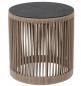 Preview: Lucide PINGI Akku-Stehlampe LED Outdoor IP44 Taupe 3-Stufen-Dim