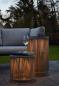 Preview: Lucide PINGI Akku-Stehlampe LED Outdoor IP44 Taupe 3-Stufen-Dim