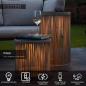 Preview: Lucide PINGI Akku-Stehlampe LED Outdoor IP44 Taupe 3-StepDim