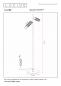 Preview: Lucide CLUBS LED Stehlampe 2xGU10 Weiß 140 cm schwenkbar Aluminium