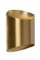 Preview: Lucide DILETTA Wandleuchte 1xG9 Messing matt modern Up & Down dimmbar