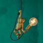 Preview: Lucide EXTRAVAGANZA CHIMP Pendelleuchte Ø17,6cm 1xE27 Schwarz Retro Tierdesign