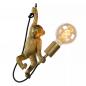 Preview: Lucide EXTRAVAGANZA CHIMP Pendelleuchte Ø17,6cm 1xE27 Schwarz Retro Tierdesign