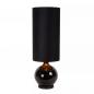 Preview: Stehlampe ESTERAD – Retro Stehleuchte Ø34 cm E27 in Schwarz