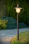 Preview: Lucide ARUBA Mastleuchte Rostfarben IP44 E27