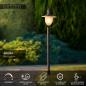 Preview: Lucide ARUBA Mastleuchte Rostfarben IP44 E27