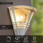 Preview: Lucide LIVIA Wandleuchte IP44 Weiß – 1x E27 Außenwandleuchte