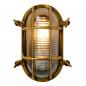 Preview: Lucide DUDLEY Wandleuchte Außen Messing E27 IP65 Vintage Design