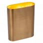 Preview: Lucide OVALIS Wandleuchte 2xE14 Mattes Gold / Messing Up & Down Licht
