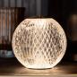 Preview: Lucide CINTRA Akku Tischlampe Ø9cm LED 1,5W 2700K Transparent 3-StepDim