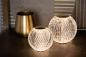 Preview: Lucide CINTRA Akku Tischlampe Ø9cm LED 1,5W 2700K Transparent 3-StepDim