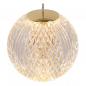 Preview: Lucide CINTRA Pendelleuchte Ø32cm LED 5x4,7W 2700K Transparent dimmbar