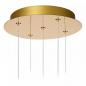 Preview: Lucide CINTRA Pendelleuchte Ø32cm LED 5x4,7W 2700K Transparent dimmbar