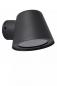 Preview: Lucide DINGO-LED – Wandleuchte Innen & Außen – LED dimmbar – GU10 – 1x5W 3000K – IP44 – Anthrazit