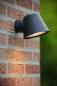 Preview: Lucide DINGO-LED – Wandleuchte Innen & Außen – LED dimmbar – GU10 – 1x5W 3000K – IP44 – Anthrazit