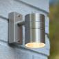 Preview: Lucide ARNE-LED – Wandstrahler / Wandleuchte Innen & Außen – Ø 6,3 cm – LED GU10 – 1x5W 2700K – IP44 – Chrom matt