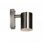 Preview: Lucide ARNE-LED – Wandstrahler / Wandleuchte Innen & Außen – Ø 6,3 cm – LED GU10 – 1x5W 2700K – IP44 – Chrom matt