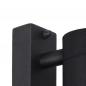 Preview: Lucide ARNE-LED Wandstrahler IP44 Schwarz – 1x GU10 LED 2700K Außenwandleuchte