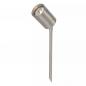 Preview: Lucide ARNE-LED Gartenstrahler Ø6,3 cm GU10 LED 5W 2700K IP44 Chrom Matt