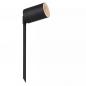 Preview: Lucide ARNE-LED Gartenstrahler Ø6,3 cm GU10 LED 5W 2700K IP44 Schwarz