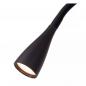 Preview: Lucide ZOZY LED Stehlampe mit Lesearm 4W 3000K 3-StepDim Schwarz modern