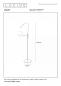 Preview: Lucide ZOZY LED Stehlampe mit Lesearm 4W 3000K 3-StepDim Schwarz modern