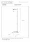 Preview: Lucide Stehlampe LEANNE – Schlanke Vintage Stehleuchte Schwarz