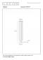 Preview: Lucide FOLD Stehlampe Ø20cm 2xE27 Weiß Textil Japandi Design