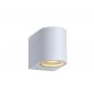 Preview: Lucide ZORA-LED Wandstrahler / Wandleuchte Weiß GU10 5W IP44 dimmbar